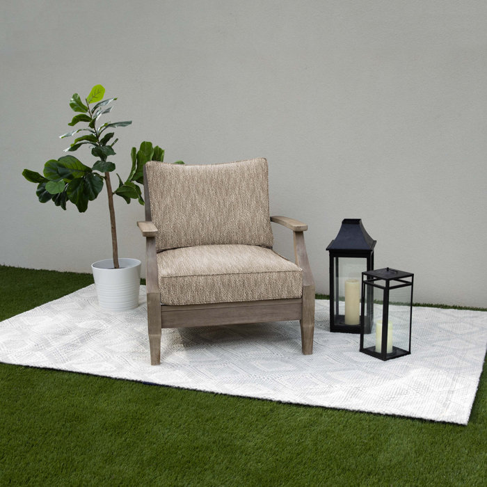 Sunbrella Boucle Indoor/Outdoor 5'' Lounge Chair Cushion Joss & Main